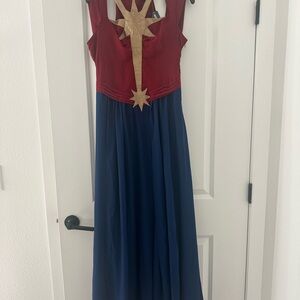 NWT Her Universe Captain Marvel The Marvels Maxi Dress